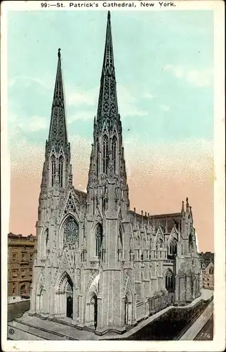 Ak New York City USA, St. Patricks Cathedral