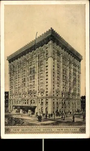 Ak New Orleans Louisiana USA, New Monteleone Hotel