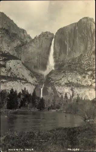 Foto Ak Yosemite National Park Kalifornien USA, Yosemite Falls