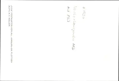 Ak Journalist und Moderator Lothar Dombrowski, SWF, WDR, Autogramm