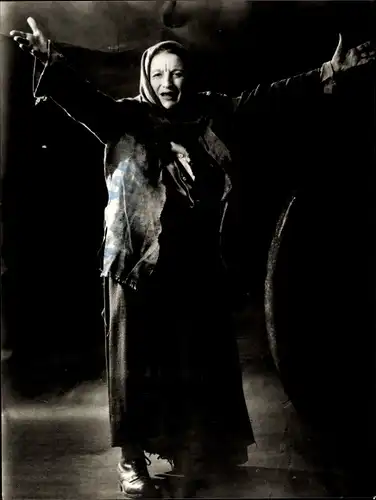 Ak Schauspielerin Ida Ehre, Autogramm