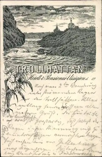 Litho Trollhättan Schweden, Hotell Pensionat Utsigten