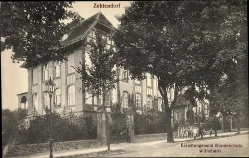 Ak Berlin Zehlendorf, Erziehungsheim Kinderschutz, Wilhelmstraße