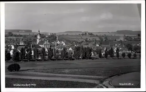 Foto Ak Wilhermsdorf Mittelfranken, Blick auf den Ort