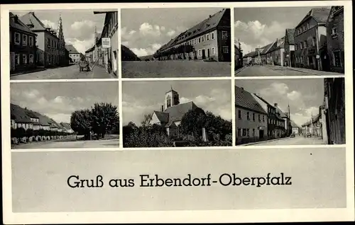 Ak Erbendorf in der Oberpfalz, Ortsansichten, Kirche