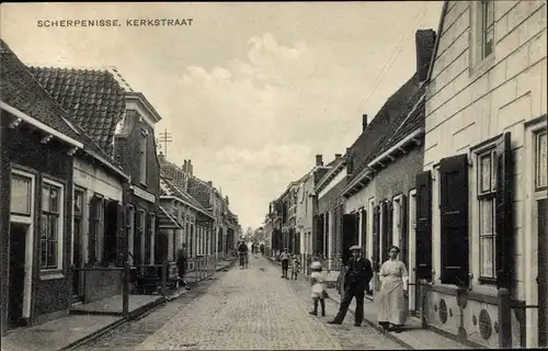 Ak Scherpenisse Zeeland, Kerkstraat