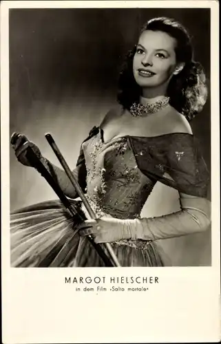 Ak Schauspielerin Margot Hielscher, Film Salto mortale