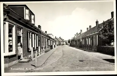 Ak Kamperland Noord Beveland Zeeland Niederlande, A. v. Heestraat