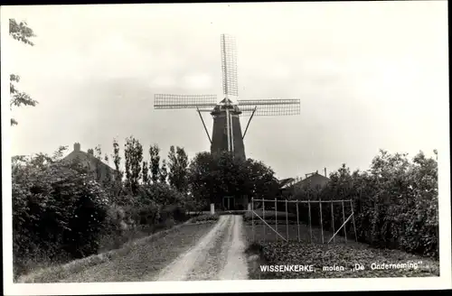 Ak Wissenkerke Zeeland, molen De Onderneming