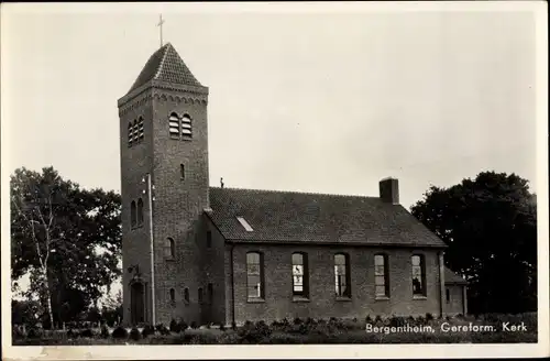 Ak Bergentheim Overijssel Niederlande, Gereform. Kerk