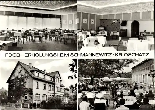 Ak Schmannewitz Dahlen in Sachsen, FDGB Erholungsheim, Innenansichten