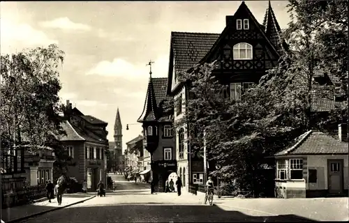 Ak Meiningen in Thüringen, Stadteingang