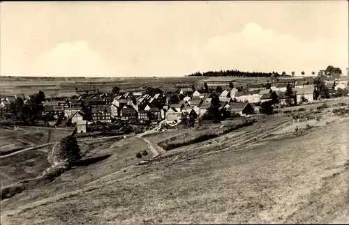 Ak Schnett Masserberg in Thüringen, Panorama