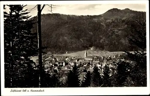 Ak Zell am Harmersbach Schwarzwald Baden, Panorama