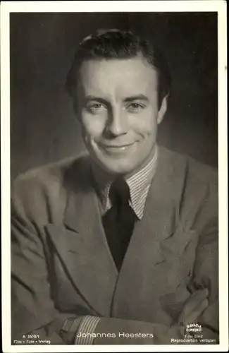 Ak Schauspieler Johannes Heesters, Portrait, Bavaria Film A 3570/1
