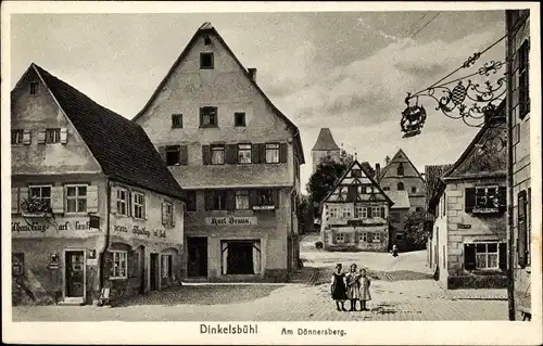 Ak Dinkelsbühl in Mittelfranken, Dönnersberg