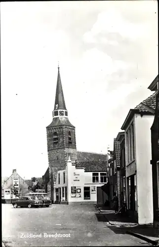 Ak Zuidland Südholland, Breedstraat