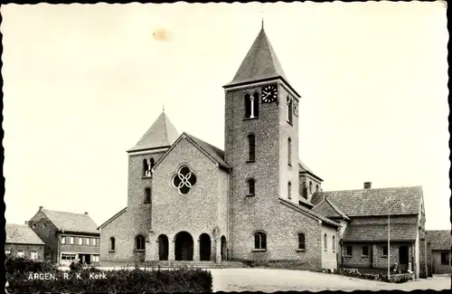 Ak Arcen Venlo Limburg Niederlande, R. K. Kerk