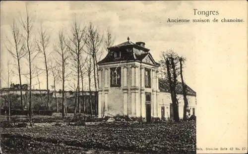 Ak Tongres Limburg Flandern, Ancienne maison de chanoine