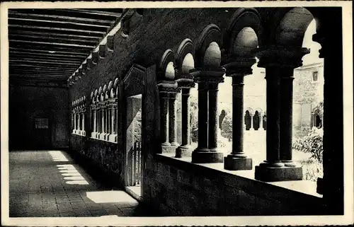 Ak Tongres Tongeren Flandern Limburg, Basilique Notre Dame, Cloitres