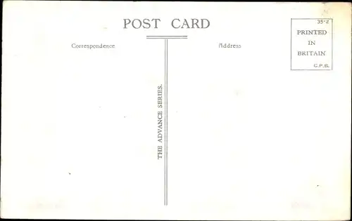 Ak Blackpool Lancashire England, Storm