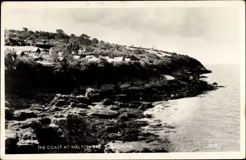 Ak Portishead Somerset England, The Coast at Walton Bay