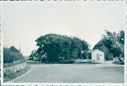 Foto Utersum Insel Föhr Nordfriesland, Dorfstraße