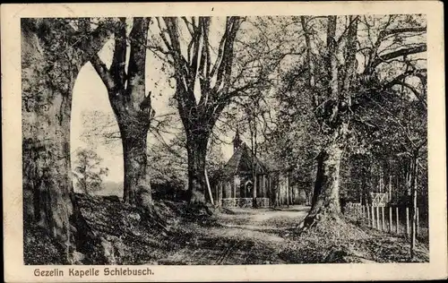 Ak Schlebusch Leverkusen im Rheinland, Gezelinkapelle