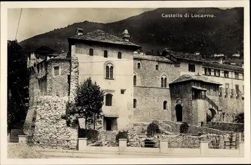 Ak Locarno Kanton Tessin Schweiz, Castello