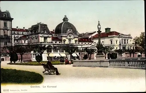 Ak Genève Genf Schweiz, Le Kursaal