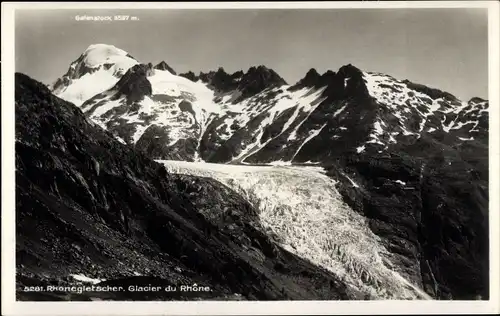 Ak Kanton Wallis Schweiz, Rhonegletscher, Glacier du Rhone