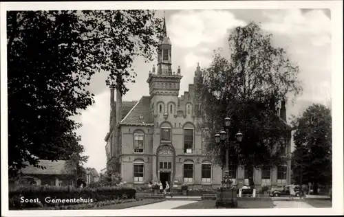 Ak Soest Utrecht Niederlande, Gemeentehuis