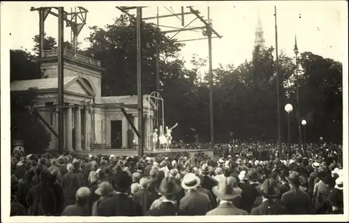 Foto Ak København Kopenhagen Dänemark, Tivoli, Bühne, Aufführung, Publikum