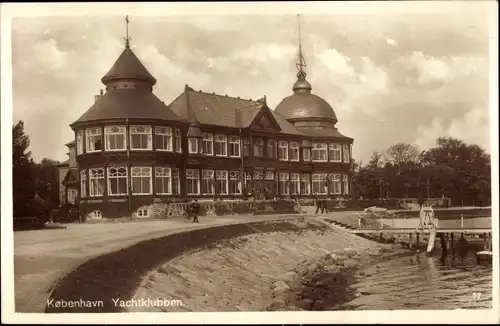 Ak København Kopenhagen Dänemark, Yachtklubben