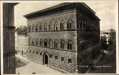Ak Firenze Florenz Toscana, Palazzo Strozzi