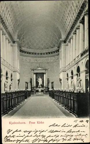 Ak København Kopenhagen Dänemark, Frue Kirke