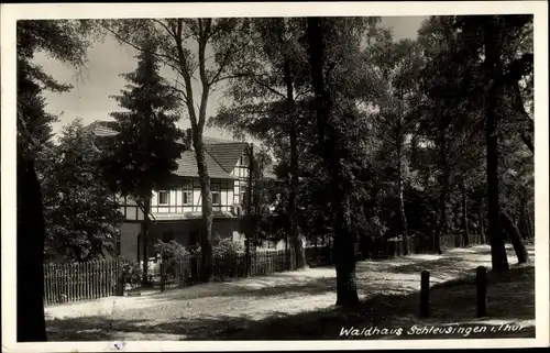 Ak Schleusingen in Thüringen, Waldhaus
