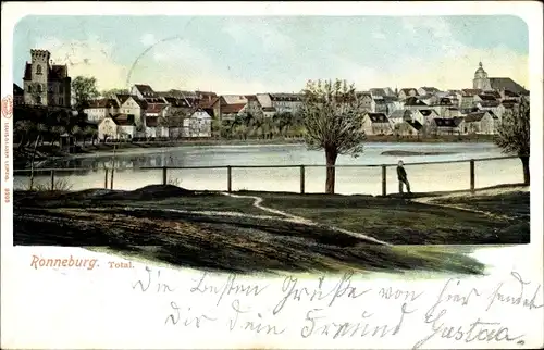 Ak Ronneburg in Thüringen?, Totalansicht