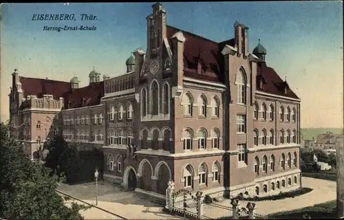 Ak Eisenberg in Thüringen, Herzog-Ernst-Schule
