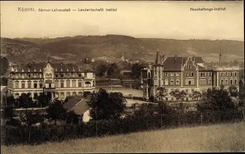 Ak Bad Köstritz in Thüringen, Gärtner-Lehranstalt, Landwirtschaftl. Institut