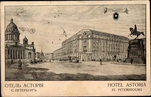 Ak Sankt Petersburg Russland, Hotel Astoria