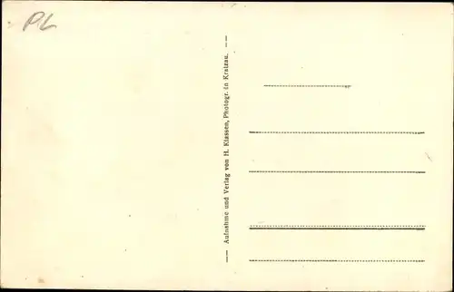 Ak Chrastava Kratzau Region Reichenberg, Totalansicht der Ortschaft