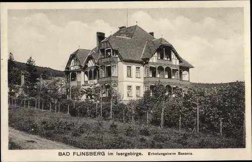 Ak Świeradów Zdrój Bad Flinsberg Schlesien, Erholungsheim Saxonia