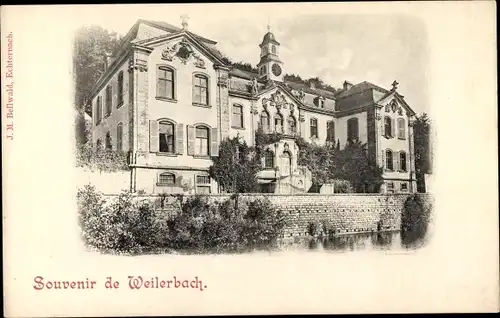 Ak Bollendorf in der Eifel Pfalz, Schloss Weilerbach, Herrenhaus