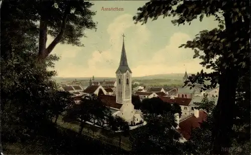 Ak Amstetten in Niederösterreich, Panorama