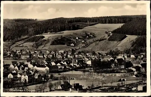 Ak Olbernhau im Erzgebirge Sachsen, Panorama