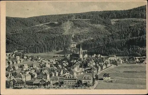 Ak Titisee Neustadt Schwarzwald, Gesamtansicht