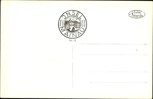 Ak Insel Mainau im Bodensee, Schlosshof