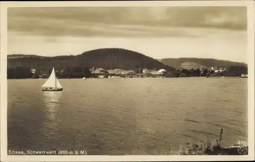 Ak Titisee Neustadt im Breisgau Hochschwarzwald, Panorama