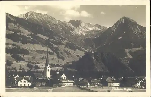 Ak Fischen im Allgäu Schwaben, Panorama